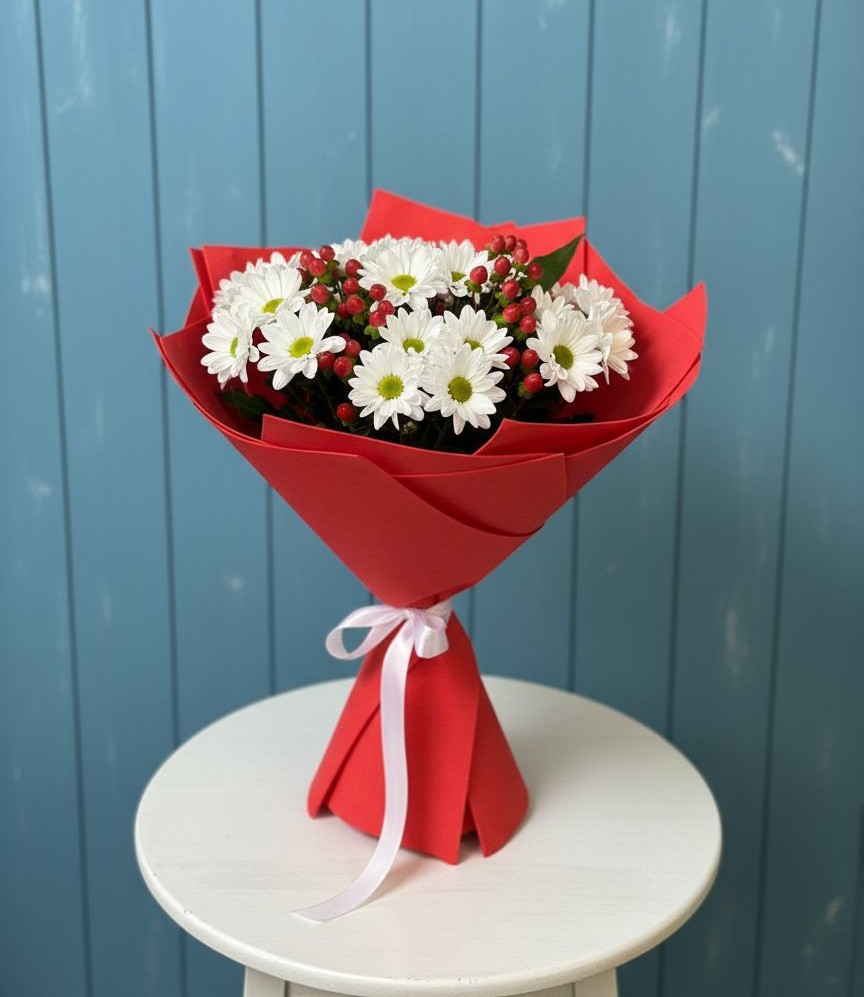 Букет цветов из: Хризантемы в Миллерово