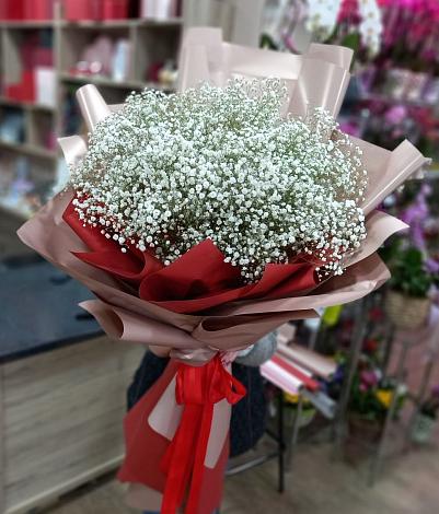 Букет цветов из: Гипсофила в Миллерово