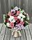 Букет цветов из: Альстромерии, Гвоздики, Розы и Хризантемы в Миллерово