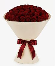 Букет 101 Бордовая роза Блэк Бакарра в Миллерово