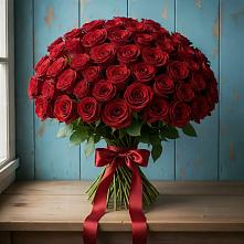Букет Красные розы Блэк Меджик в Миллерово