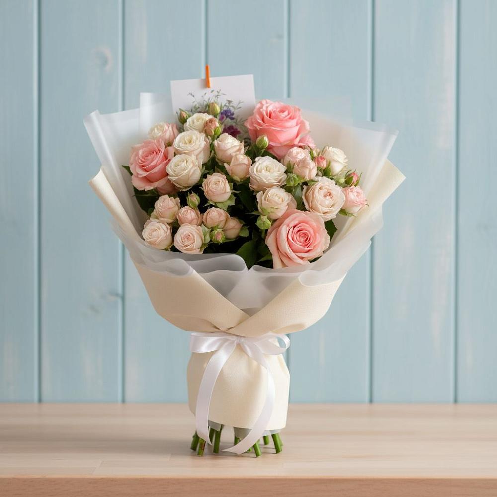 Букет цветов из: Розы в Миллерово