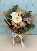 Букет цветов из:  Герберы и Хризантемы в Миллерово