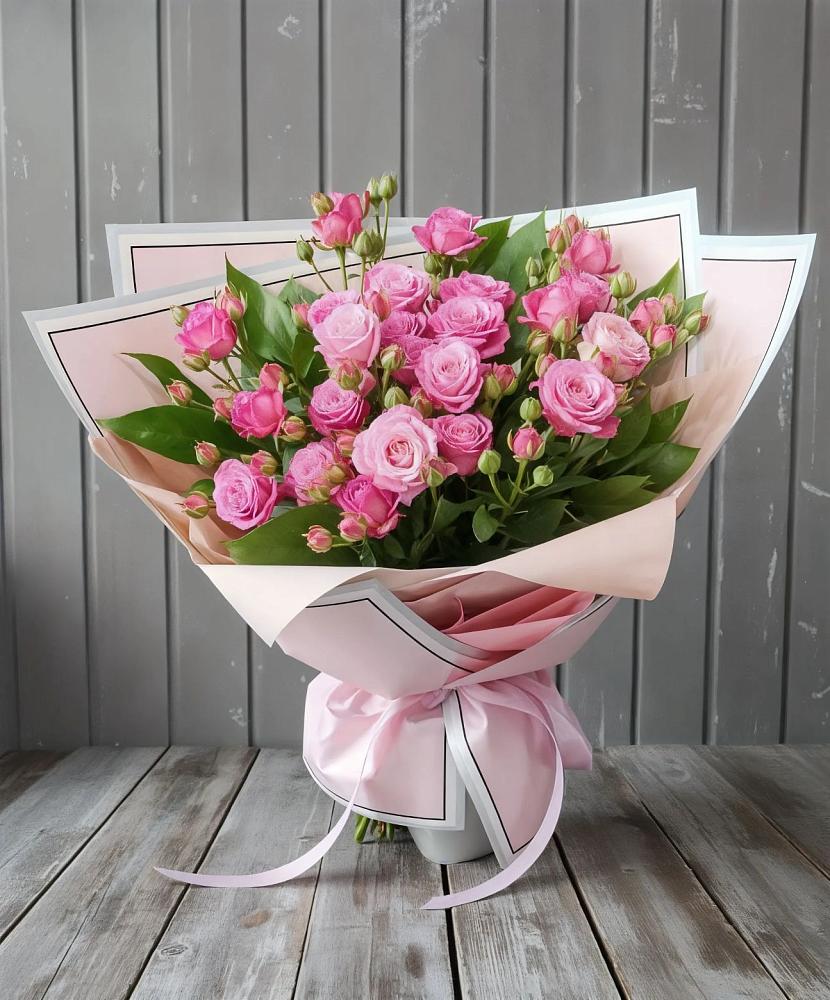 Букет Розовый кустик в Миллерово