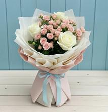 Букет цветов из:  Розы в Миллерово