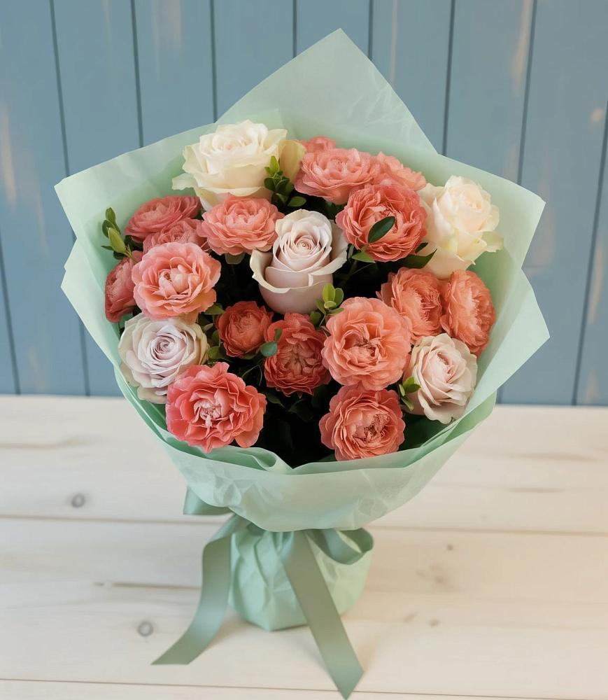 Букет цветов из: Розы в Миллерово