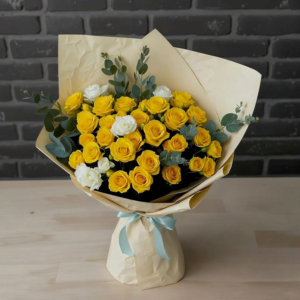 Букет цветов из: Розы в Миллерово