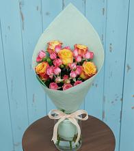 Букет цветов из:  Розы в Миллерово